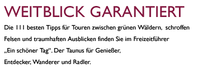 Weitblick garantiert